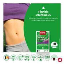 Carica l'immagine nel visualizzatore di Gallery, ORTIS Frutta&amp;Fibre Classico 30 Compresse - Transito - Fibre di Acacia e Tamarindo