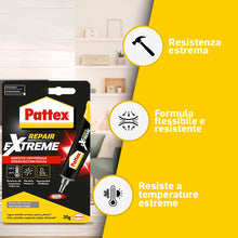 Carica l'immagine nel visualizzatore di Gallery, Pattex Repair Extreme, Super Colla trasparente multimateriale, 20 g