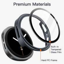 Carica l'immagine nel visualizzatore di Gallery, JETech Cover con Pellicola Protettiva per Galaxy Watch 9/8 44mm, Graphite