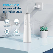 Carica l'immagine nel visualizzatore di Gallery, Vimmk Irrigatore Orale Senza Fili, Idropulsore Dentale ad Acqua con Irrigatore Orale Dentale Ricaricabile Impermeabile I