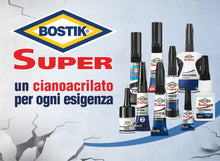 Carica l'immagine nel visualizzatore di Gallery, BOSTIK Colla Istantanea Universale Super Mini Blister 3 x 1 gr