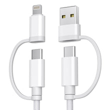 Carica l'immagine nel visualizzatore di Gallery, Basesailor Cavo Ricarica per iPhone 18 17 Pro Max,Multifunzione USBC 4-in-1