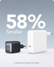 Carica l'immagine nel visualizzatore di Gallery, Anker Nano II Caricatore USB C GaN II 65W, PPS, Compatto per MacBook