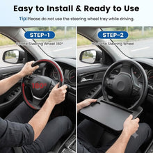 Carica l'immagine nel visualizzatore di Gallery, Supporto Volante Auto, Tavolo da Volante Multifunzione Portatile, Scrivania Volante Auto Desktop per Maggior Parte dei V