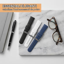 Carica l'immagine nel visualizzatore di Gallery, 3 Pezzi Cinturini di Ricambio in Silicone, Cinturino 22mm con Rilascio Rapido, Accessori per Orologi, Cinturino Smartwat