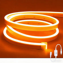 Carica l'immagine nel visualizzatore di Gallery, Striscia LED Neon Arancione 5M,12V 600LEDs IP65 Impermeabile
