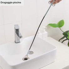 Carica l'immagine nel visualizzatore di Gallery, Pinza con griffe flessibile Strumento per la pulizia dei tubi Strumento di presa (sistema a pressione con molla) 4 griff