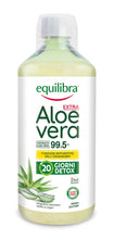 Carica l'immagine nel visualizzatore di Gallery, Equilibra Aloe Vera da Bere 100% Pura Polpa, 1000 ml, per 20 Giorni