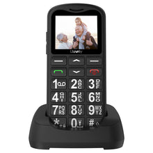 Carica l'immagine nel visualizzatore di Gallery, CHAKEYAKE Telefono Cellulare per Persone Anziane, GSM Dual Sim con Tasti Grandi e Facile da Usare | Funzione SOS,Batteri