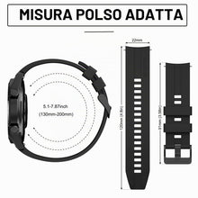 Carica l'immagine nel visualizzatore di Gallery, YLK Cinturino per Huawei Watch GT 2/GT 3 46mm, Cinturino in Silicone Sportivo Compatibile con Huawei Watch GT 46mm /GT 2
