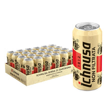 Carica l'immagine nel visualizzatore di Gallery, Birra Ichnusa Non Filtrata, Con gusto morbido ed equilibrato, Cassa 24 x 44 cl, 5% vol