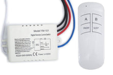 Carica l'immagine nel visualizzatore di Gallery, Namvo Muro Interruttore e Telecomando a Senso Unico ON/off 220V - 240V Luce Radio Digitale Interruttore a Parete con Tel