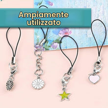 Carica l'immagine nel visualizzatore di Gallery, 50pcs Cordino Portachiavi Cordino per Cellulare Cinghie per Cellulare Polso Laccetti Cellulare Cordini Portachiavi Telef