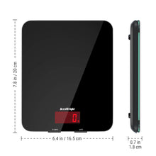 Carica l'immagine nel visualizzatore di Gallery, ACCUWEIGHT Bilancia da Cucina Digitale con Funzione Tare, 5kg/11lbs Bilancia Elettronica Professionale, Alta Precision 1