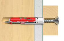 Carica l'immagine nel visualizzatore di Gallery, Fischer 10x DuoTec 10mm Tasselli con Vite per Carichi Pesanti su Cartongesso, per Pensili, Mensole, 537261