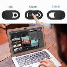 Carica l'immagine nel visualizzatore di Gallery, Webcam Cover,6 Pezzi Copri Webcam Slider Copertura Webcam,Cover per Webcam Ultrasottile per Laptop,iPad,MacBook,PC,Acces