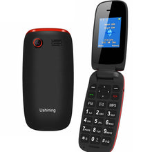 Carica l'immagine nel visualizzatore di Gallery, CHAKEYAKE GSM Telefono Cellulare per Anziani con Tasti Grandi, Volume Alto, Funzione SOS, Display 1.8", Supporto SIM Dop