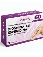 Carica l'immagine nel visualizzatore di Gallery, Diosmina Esperidina 500 mg, 60 Compresse, con Vitamina C, Ippocastano e Meliloto – Integratore Gambe, Estratti Vegetali 