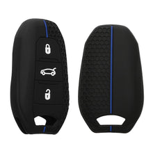 Carica l'immagine nel visualizzatore di Gallery, kwmobile Custodia Coprichiave Compatibile con Peugeot Citroën Smart Key 3 Tasti (Keyless Go) Cover - Copri Telecomando C