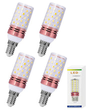 Carica l'immagine nel visualizzatore di Gallery, DAFNE Lampadine LED Mais E14 12W Luce Naturale 4000K, 1500LM, Equivalente Alogena E14 100W, 360° Luce per Lampada Plafon