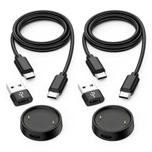 Carica l'immagine nel visualizzatore di Gallery, Cavo Caricatore USB C per Amazfit Active 2/Bip 6, 2 Unità