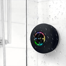 Carica l'immagine nel visualizzatore di Gallery, Cassa Doccia Bluetooth Altoparlante Bagno Bluetooth Impermeabile con Ventosa Shower Speaker Bluetooth con Luce RGB Stere