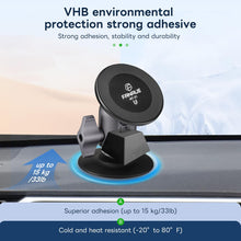 Carica l'immagine nel visualizzatore di Gallery, FANAUE Supporto per telefono auto in lega di alluminio con supporto magsafe per auto, rotazione a 360°, sfera di un poll