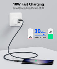 Carica l'immagine nel visualizzatore di Gallery, SUNGUY Cavo USB Type C, 10Gbps USB 3.1 Gen 2 Cavo USB C Compatibile con Android Auto,Galaxy S24 A52, Redmi Note 11,SSD-0