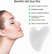 Carica l'immagine nel visualizzatore di Gallery, Gua Sha, Gua Sha Viso Ridurre le Linee Sottili e le Rughe, massaggi per terapia fisica e terapia di agopuntura per viso,