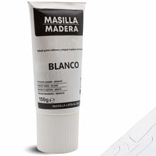 Carica l'immagine nel visualizzatore di Gallery, TECHZOCO Stucco in legno bianco, ideale per riempire e riparare legno all'interno, stucco pronto all'uso, riempitrice pe