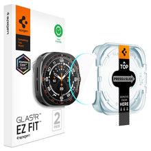 Carica l'immagine nel visualizzatore di Gallery, Spigen EZ Fit Vetro Temperato [2 Pezzi] per Samsung Galaxy Watch Ultra 2
