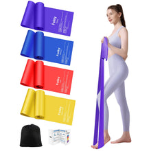Carica l'immagine nel visualizzatore di Gallery, Fokky Elastici Fitness[Set di 4], 1.5M/1.8M Elastico Palestra