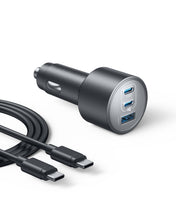 Carica l'immagine nel visualizzatore di Gallery, Anker Caricatore Auto USB C 167,5W 3 Porte