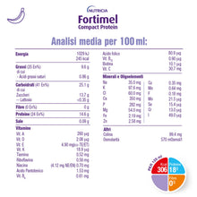 Carica l'immagine nel visualizzatore di Gallery, FORTIMEL COMPACT PROTEIN, Ipercalorico e Iperproteico, Banana, 4x125ml