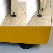 Carica l'immagine nel visualizzatore di Gallery, XPEX 4 pezzi Porta Scorrevole Inferiore,Guida a Pavimento per Porta Scorrevole Regolabile,Guida Scorrevole per Pavimento