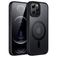 Carica l'immagine nel visualizzatore di Gallery, JETech Cover Magnetica Opaca per iPhone 12 Pro Max, Nero