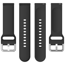 Carica l'immagine nel visualizzatore di Gallery, GIOPUEY Cinturini Compatibile con Xiaomi Watch 2, Morbido Silicone Cinturino [Resistente all'Usura] [Traspirante] - Blac