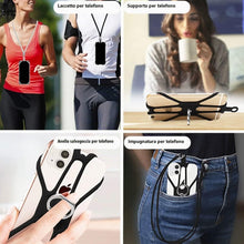 Carica l'immagine nel visualizzatore di Gallery, Kinizuxi 2 Pack Crossbody Phone Lanyard with Adjustable Neck Strap and Mobile Phone Ring Grip, Universal Smartphone Stra
