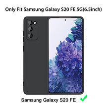 Carica l'immagine nel visualizzatore di Gallery, Tobfit Custodia per Samsung Galaxy S20 Fe/ S20 Fe 5G Cover, Custodia in Silicone Liquido Ultra Sottile con Fodera in Mor