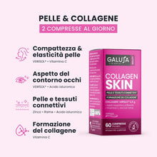 Carica l'immagine nel visualizzatore di Gallery, GALUJA Collagen Skin Integratore Collagene Verisol, 60 Compresse