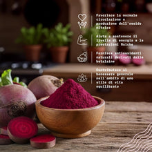 Carica l'immagine nel visualizzatore di Gallery, NaturaleBio Barbabietola Rossa Bio in Polvere Disidratata