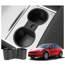 Carica l'immagine nel visualizzatore di Gallery, GAFAT Tesla Model 3 2021-2023/ Model Y 2021-2024 Portabevande, Model 3 Model Y 2023 Porta Bevande in Gel di Silice Tappe