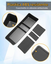 Carica l'immagine nel visualizzatore di Gallery, YEE PIN - Scatola Organizzatore con Vassoio Sotto la Console Centrale per BYD Dolphin EV 2023-2026, Scatola Inferiore pe