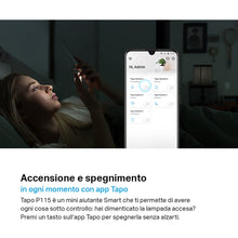 Carica l'immagine nel visualizzatore di Gallery, Tapo P115 Presa Smart Mini WiFi Energia Controllo App Alexa Google