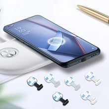 Carica l'immagine nel visualizzatore di Gallery, AXFEE 6 Pezzi Tappi Antipolvere, Tappi Antipolvere USB C con Adesivo Rimovibile e Perno, Adatto per Smartphone e Modelli