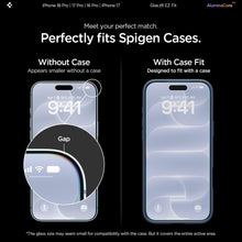 Carica l'immagine nel visualizzatore di Gallery, Spigen EZ Fit Vetro Temperato [2P] per iPhone 18 Pro, 17 Pro, iPhone 17