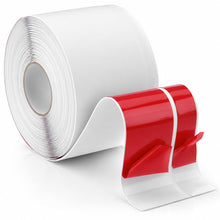 Carica l'immagine nel visualizzatore di Gallery, QWORK® Battiscopa autoadesivo 12m, 50x20mm bianco - flessibile