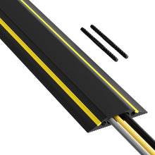 Carica l'immagine nel visualizzatore di Gallery, D-Line FC83H Canalina Pavimento, Canalette Elettriche, Passacavi Calpestabile, Passacavo a Pavimento - Cavità per cavi =