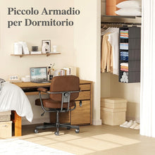 Carica l'immagine nel visualizzatore di Gallery, Lifewit Organizer Armadio Appendere con 5 Ripiani, 102 cm, Grigio, Set di 2