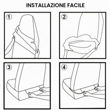 Carica l'immagine nel visualizzatore di Gallery, URAQT Coprisedile Universale Auto Anteriore Impermeabile, Coprisedile per Auto Universale, Coprisedile Antisudore e Impe